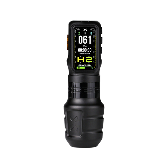 Ozer X Channel Wireless Tattoo Machine - Black