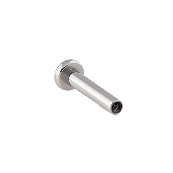 Tilum Titanium Internal Thread Labret Post - Flat Disc – Version 2