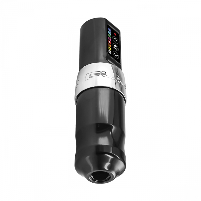 FK Irons Spektra Flux Wireless Tattoo Machine with Additional PowerBolt - Chromium