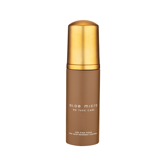 Aloe Micro CB2 Pink Foam Pro Skin Redness Control