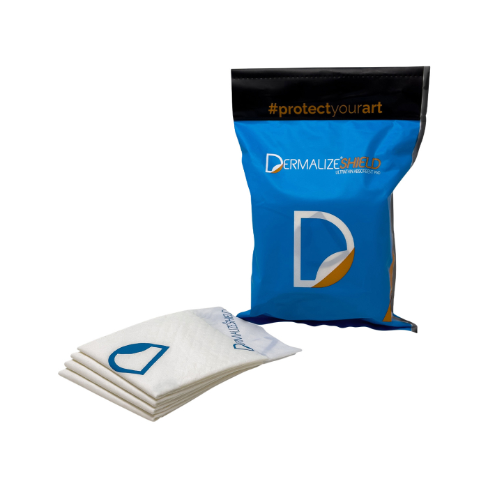Dermalize SHIELD - Ultrathin Absorbent Pads - Box of 10