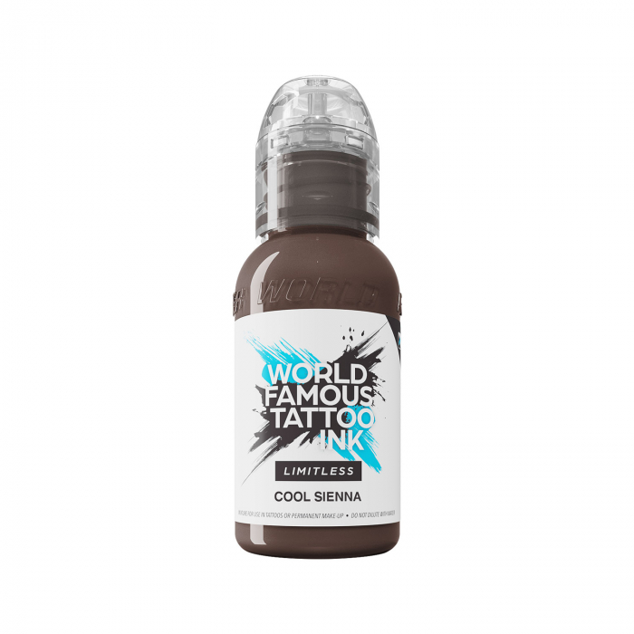World Famous Limitless Tattoo Ink - Pink Ribbon - Cool Sienna - 30 ml