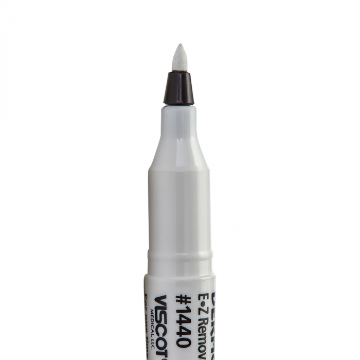 Viscot EZ Removable Ink Mini Skin Marker - White