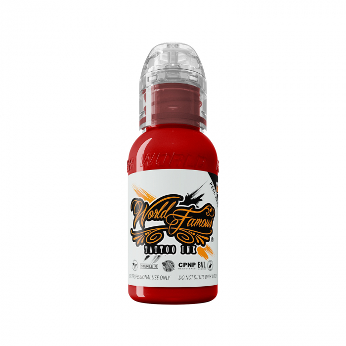 World Famous Ink - Straight Red - 30ml