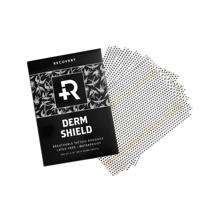 Recovery Derm Shield Protective Tattoo Film - Pack of 10