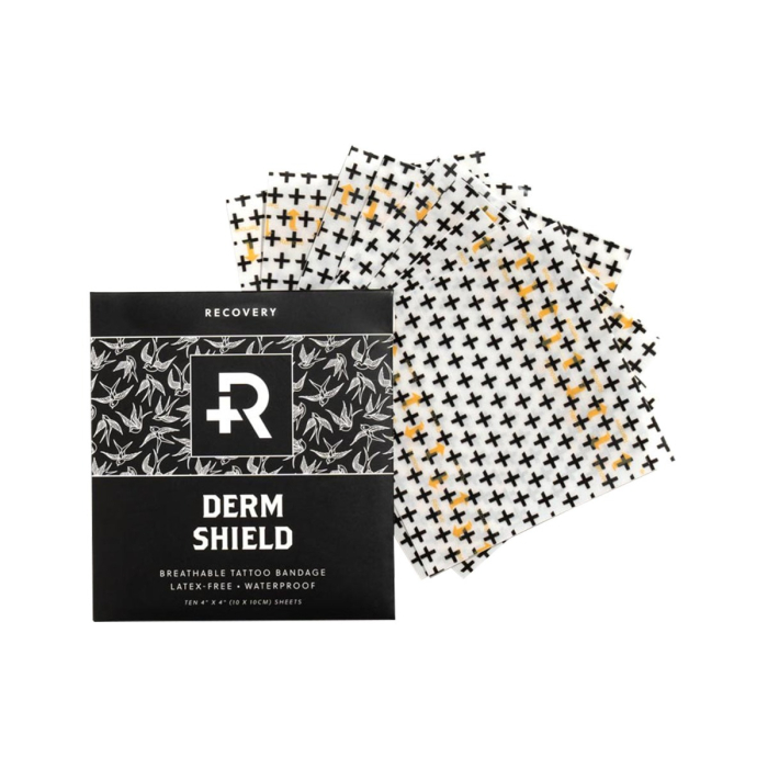 Recovery Derm Shield Protective Tattoo Film - Pack of 10