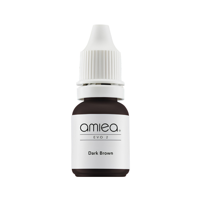 Amiea Deep PMU Pigment - Dark Brown 10 ml