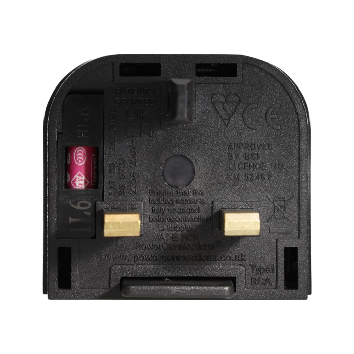 BCA - EU (2-Pin) to UK 3A Converter Plug