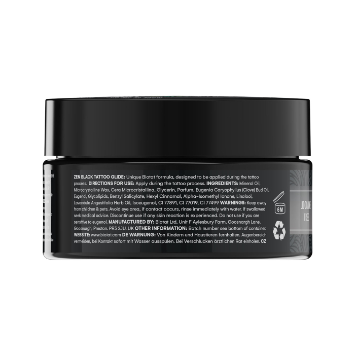 BIOTAT Numbing Tattoo Glide Zen Black