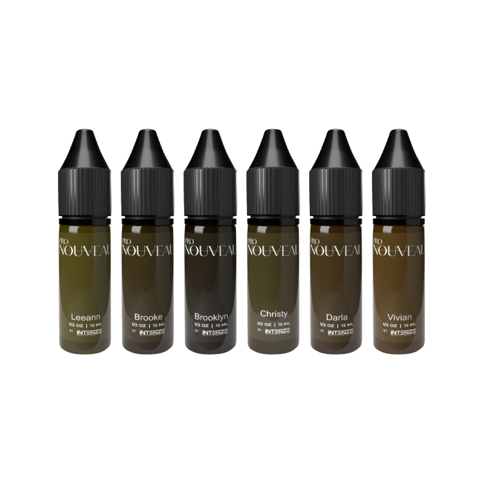 Pro Nouveau Pigments - Brows Collection Set 6x 15ml