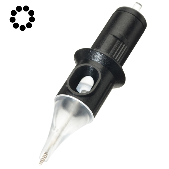 Box of 10 Cheyenne Safety Shader Needle Cartridges