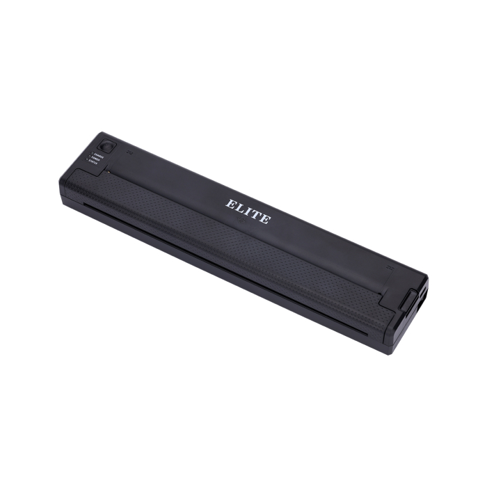 Elite Pocket S6 USB Thermal Printer & Box of 100 Elite Thermal Transfer Paper (8.5