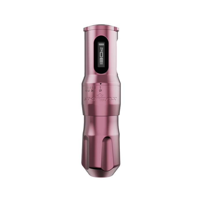 FK Irons One Adjust Tattoo Machine with Adjustable Stroke - Pop Pink