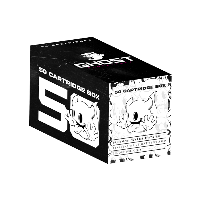 Box of 20 Ghost Nano Needle Cartridges - Magnum Long Taper