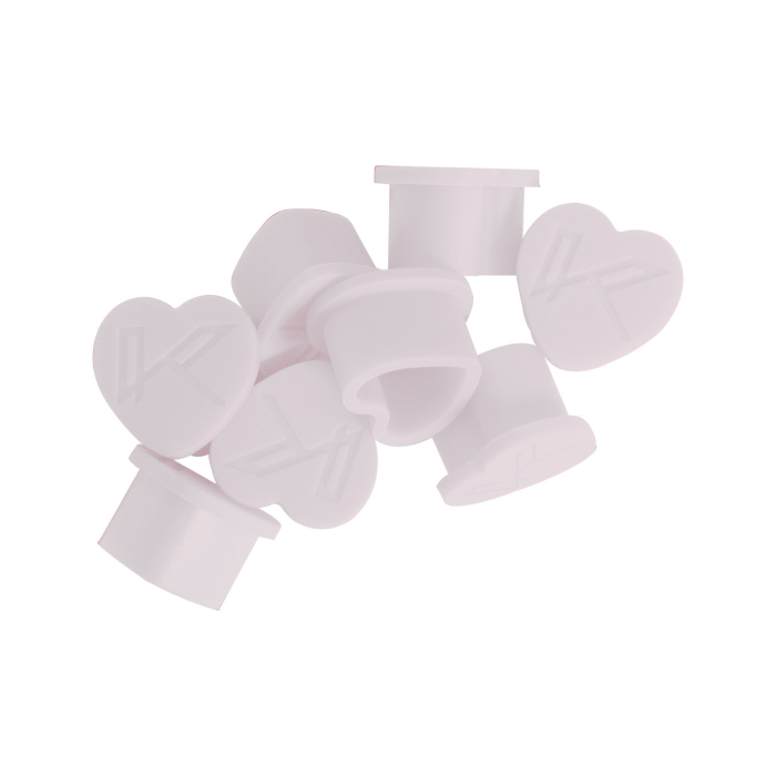 Killer Beauty Heart Shaped Silicone Ink Cups