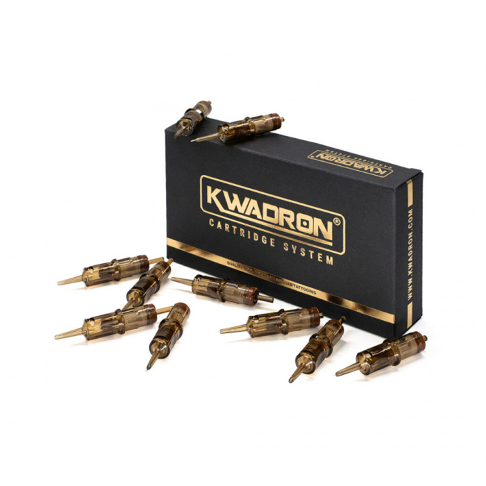 Box of 20 Kwadron Hybrid System Cartridges Long Taper - Round Liner