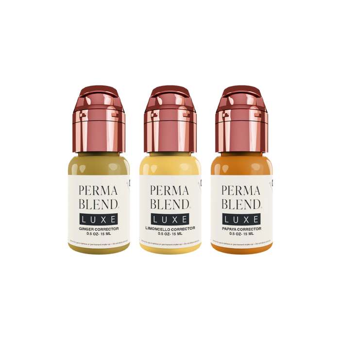 Perma Blend Luxe PMU Ink - Rescue Mini Set - 3x 15 ml