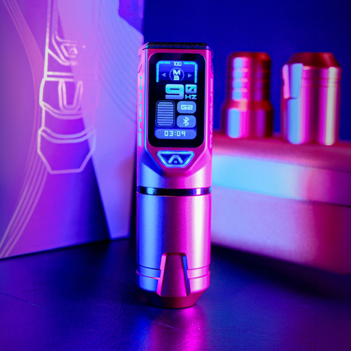 Magus Wireless Tattoo Machine - Pink