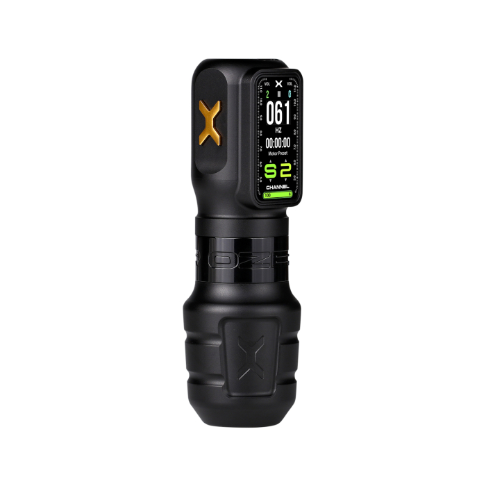 Ozer X Channel Wireless Tattoo Machine - Black