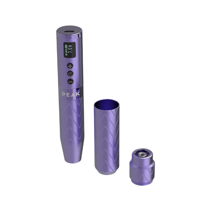 Peak Astra - Wireless Pen PMU Machine with 2 Batteries - Purple