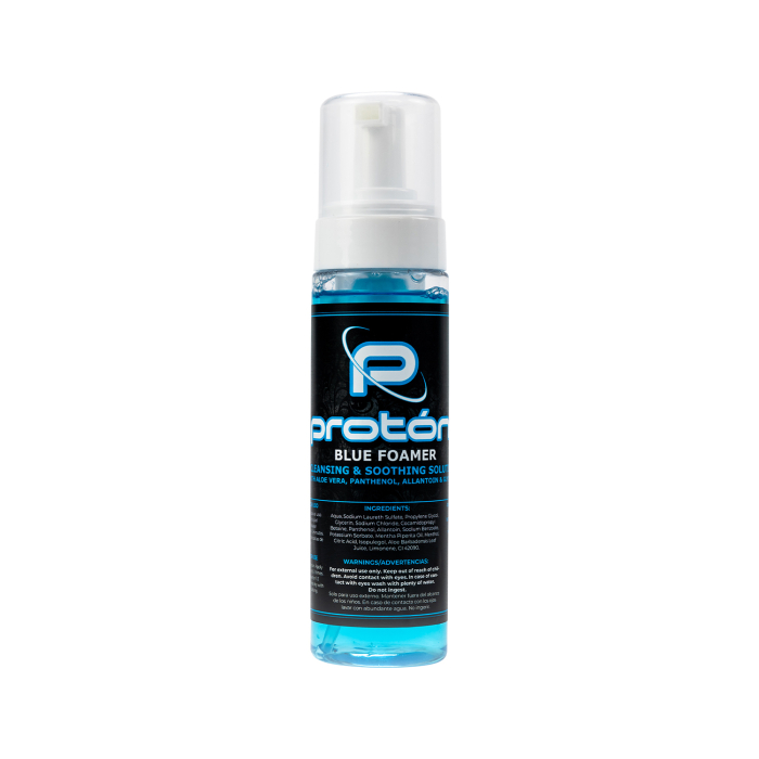 Proton - Blue Cleansing Foam Proton Concentrated with Panthenol, Alantoin and Aloe Vera 220ml (7.4oz)