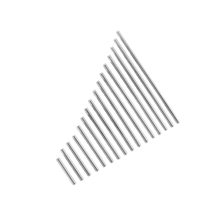 Tilum Threadless Titanium Straight Barbell Shaft