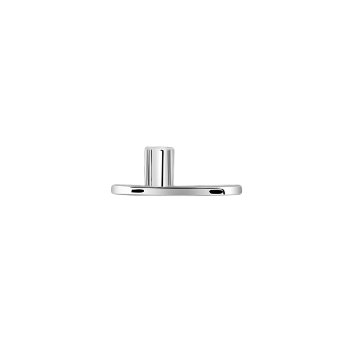 Tilum 14G Titanium Dermal Anchor – 2mm Rise – 3-Hole Base - 14G
