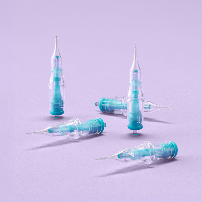 Box of 20 Vertix Academy Cartridges Round Liner Long Taper