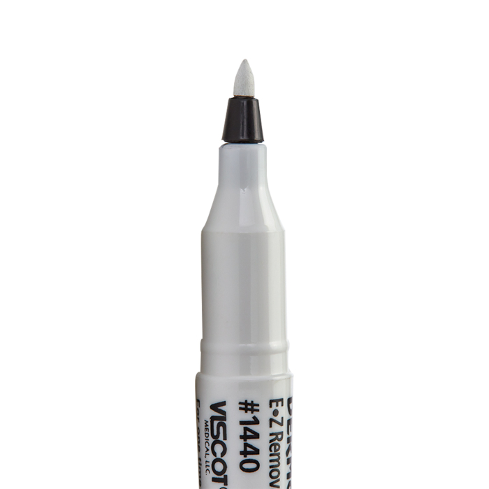 Viscot EZ Removable Ink Mini Skin Marker - White