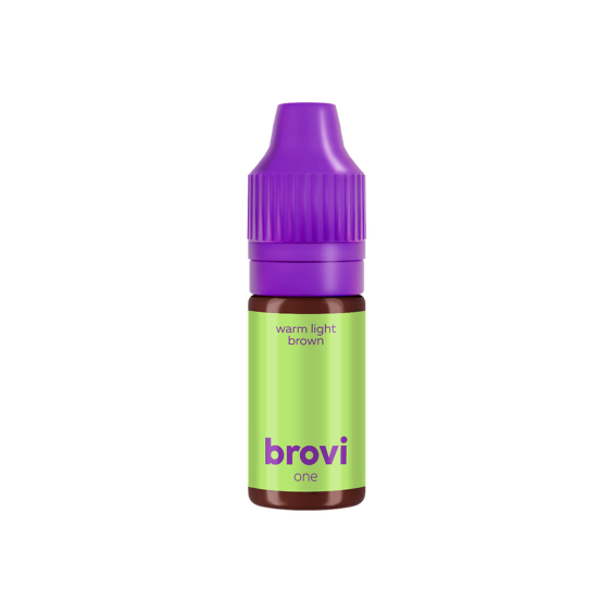 Brovi PMU Pigments - Brovi One Inorganic - Warm Light Brown