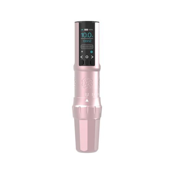 Microbeau E.L.B Adjustable Stroke PMU Machine - Blush Pink