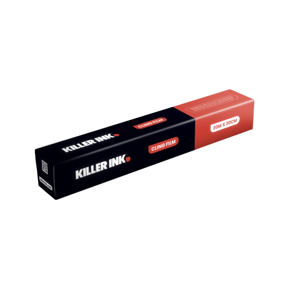 Killer Ink Easy Cut Cling Film in Dispenser 30m x 30cm