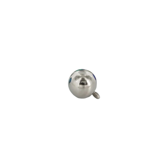 Tilum Internally Threaded One-Piece Titanium Ball