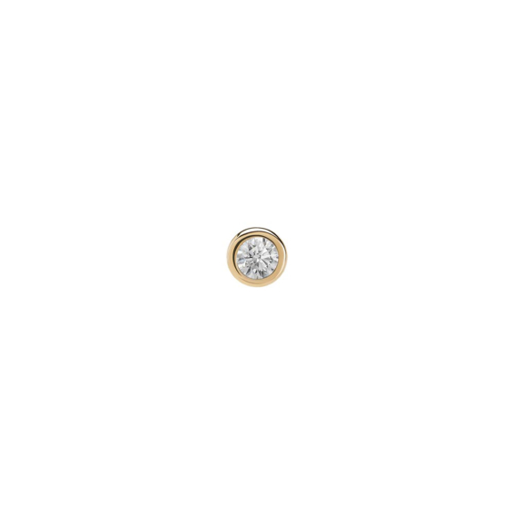 Tilum 14kt Gold Circle Threadless Top