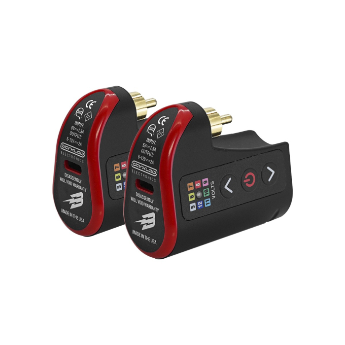 REFURBISHED - FK Irons Darklab: Lightning Bolt Wireless RCA Battery Pack - Double Pack