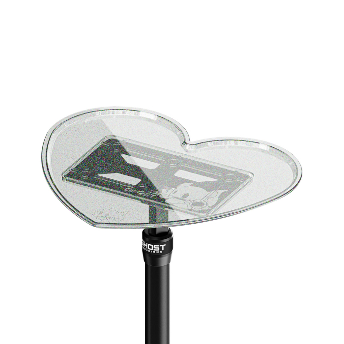Ghost Heart Glitter Tray Top - Lite Tray Base Full System