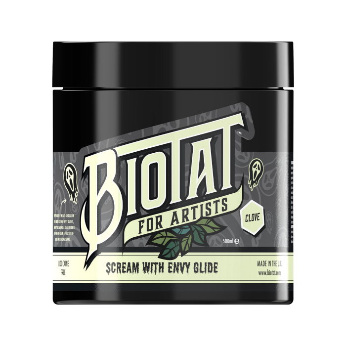 BIOTAT Numbing Tattoo Glide SCREAM with Envy Limited Edition 500ml
