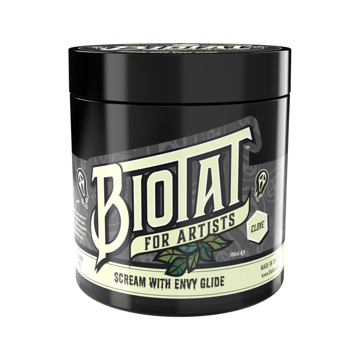 BIOTAT Numbing Tattoo Glide SCREAM with Envy Limited Edition 500ml