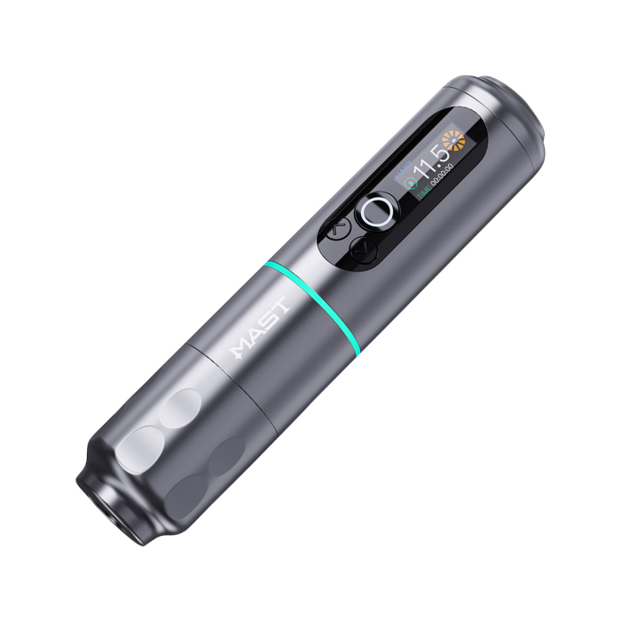 Dragonhawk Mast Archer 2 Wireless Pen Tattoo Machine - Grey - 3.5mm Stroke