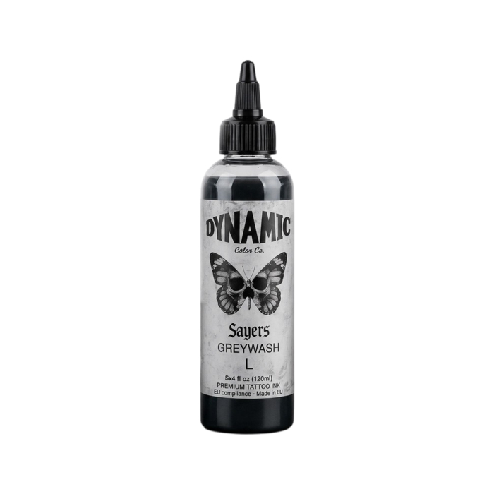 Dynamic Tattoo Ink - Platinum - Sayers Greywash Set 5x 120ml