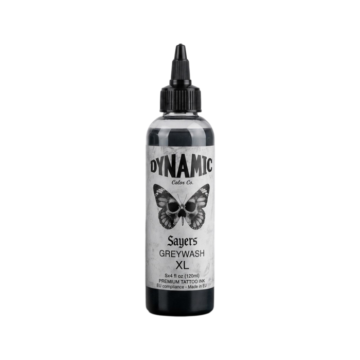 Dynamic Tattoo Ink - Platinum - Sayers Greywash Set 5x 120ml