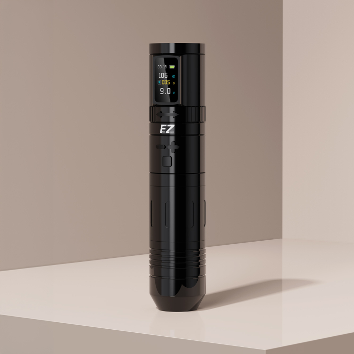 EZ EvoTech Pro Wireless Tattoo Pen - Black