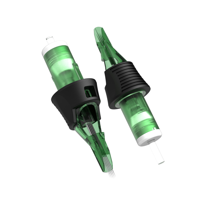 Box of 50 Ghost HEX Needle Cartridges Bugpin - Magnum Long Taper