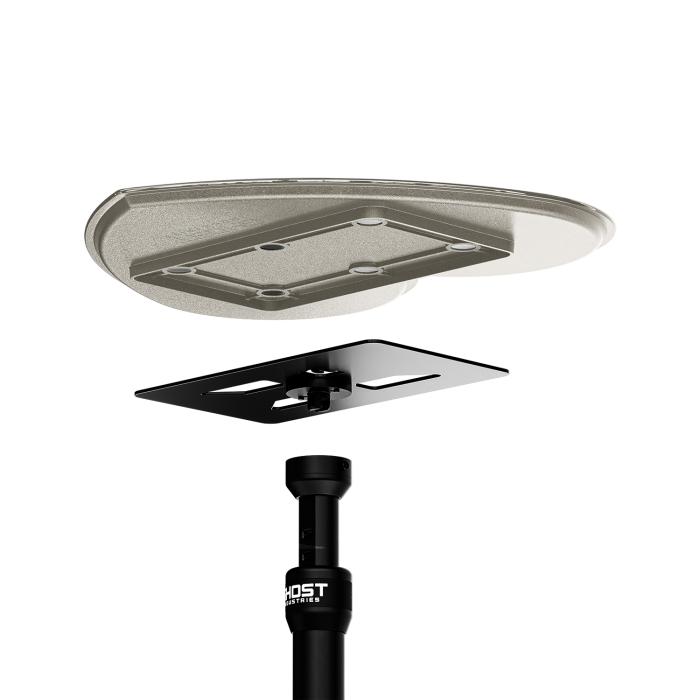 Ghost Heart Tray Top - Travel Tray Base Full System