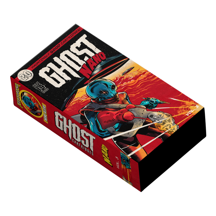 Box of 20 Ghost Nano Needle Cartridges - Round Shader Long Taper