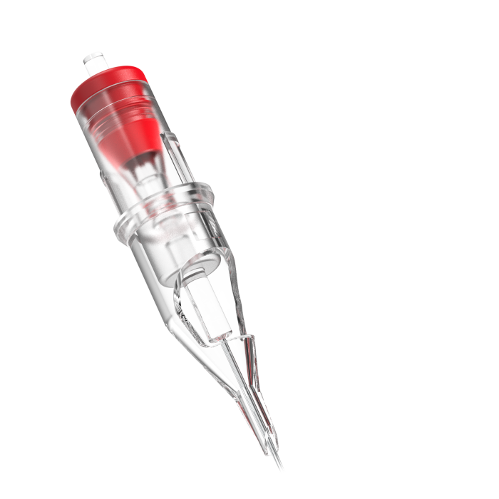 Box of 20 Ghost Nano Needle Cartridges - Round Shader Long Taper