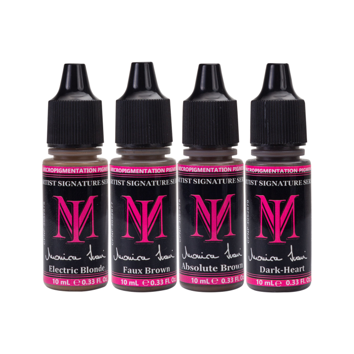 Complete Set of 4 Monica Ivani Signature Series by Li Pigments 10 ml - EU REACH