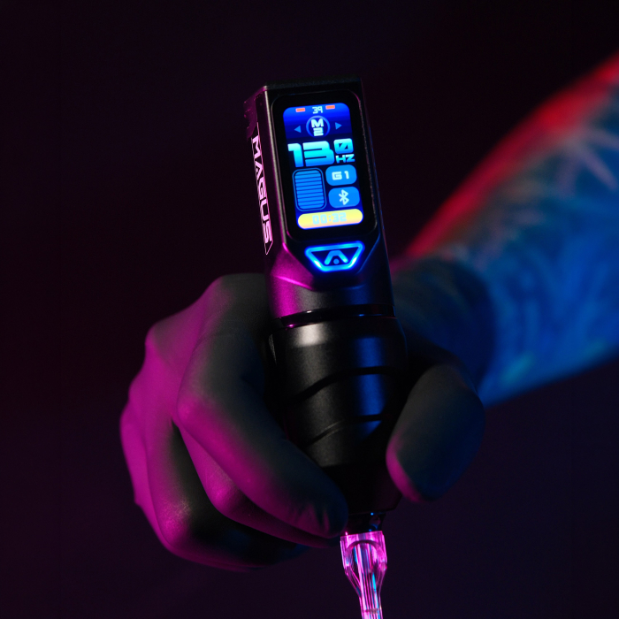 Magus Wireless Tattoo Machine - Black