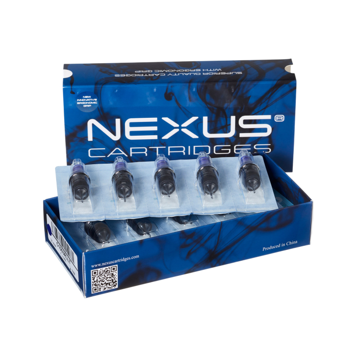 Box of 20 Nexus Tattoo Cartridges - Whipshading Stipple Mag