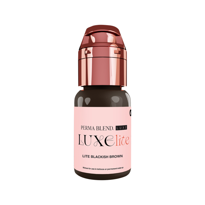 Perma Blend Luxe Lite PMU Ink - Lite Blackish Brown 15ml